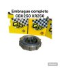 EMBRAGUE COMPLETO XR250 TORNADO CBX250 TWISTER