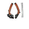 PROTECTOR CHASIS KTM 2T/4T NEGRO NARANJA END 17-19