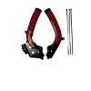 PROTECTOR CHASIS KTM 2T/4T NEGRO ROJO ENDURO 17-19