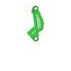 PROTECTOR PINZA FREN TRASERO VERDE KX250 21-23 KX450 19-23