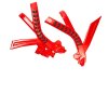PROTECTOR CHASIS BETA ROJO CON NEGRO RR RACING 125/200/250/300 2T