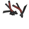 PROTECTOR CHASIS BETA NEGRO ROJO RR RACING 125/200/250/300 2T