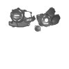 PROTECTOR COSTADO MOTOR XRE300 GRIS