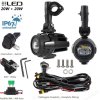 LED AUXILIAR CON CABLERIO COMPATIBLE HONDA BMW YAMAHA KWASAKI (UNIVERSAL)