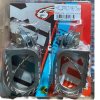 POSAPIE DRAGON PERNO RESORTE CRF230F CRF250F XR200 TORNADO DT200 LANDER XRE300 - INOX