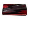 PROTECTOR MANUBRIO X-PAD METALICO ROJO NEGRO PLATEEADO