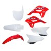 KIT ENCARENADO F21 CRF230F ROJO BLANCO CON NUMBER PLATE