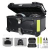 TOP CASE BAULETO ALUMINIO 65LTS NEGRO