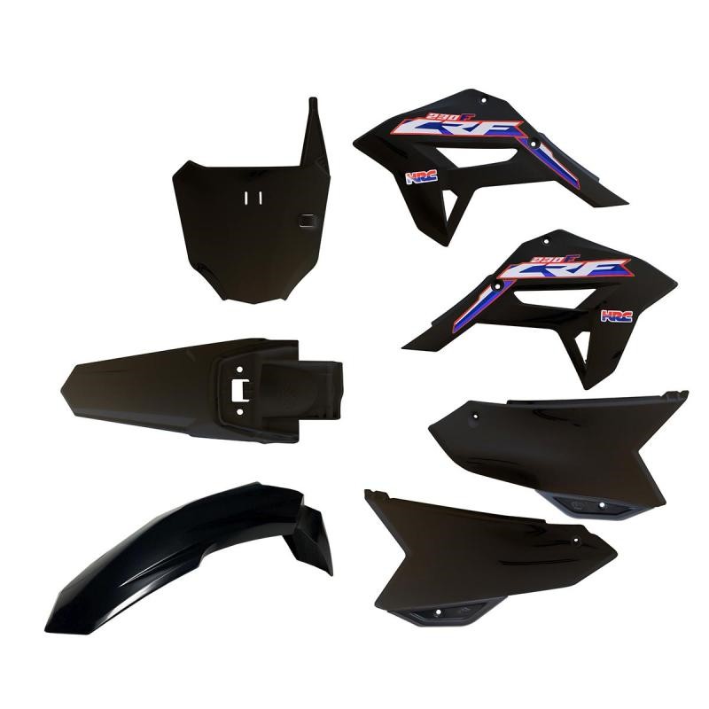 KIT ENCARENADO F21 CRF230F NEGRO CON NUMBER PLATE
