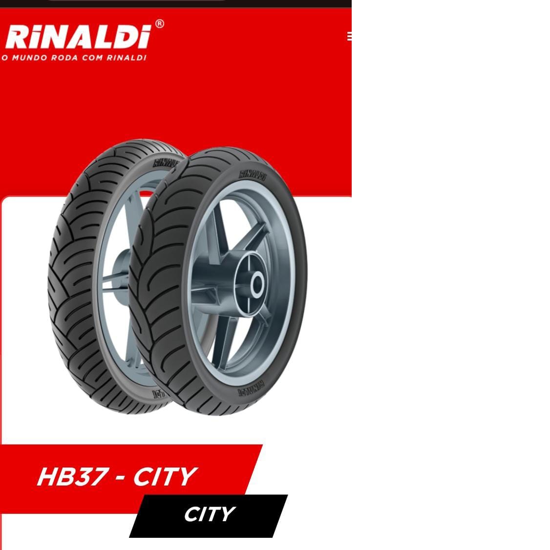 CUBIERTA 100/80-17 HB37 RADIAL DELANTERO TWISTER FZ150 CB160F