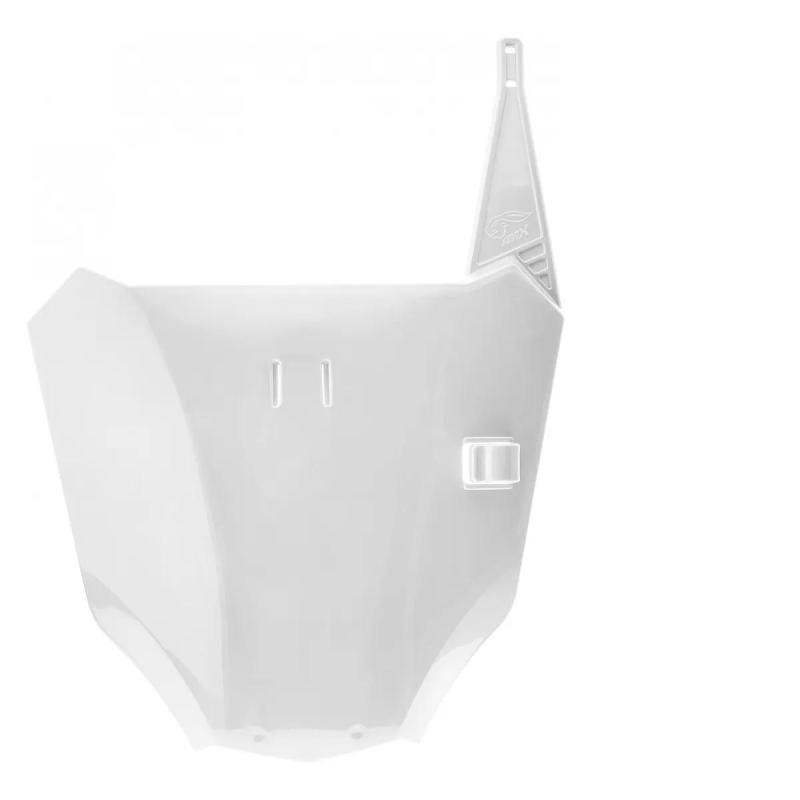 NUMBER PLATE F21 CRF250F BLANCO