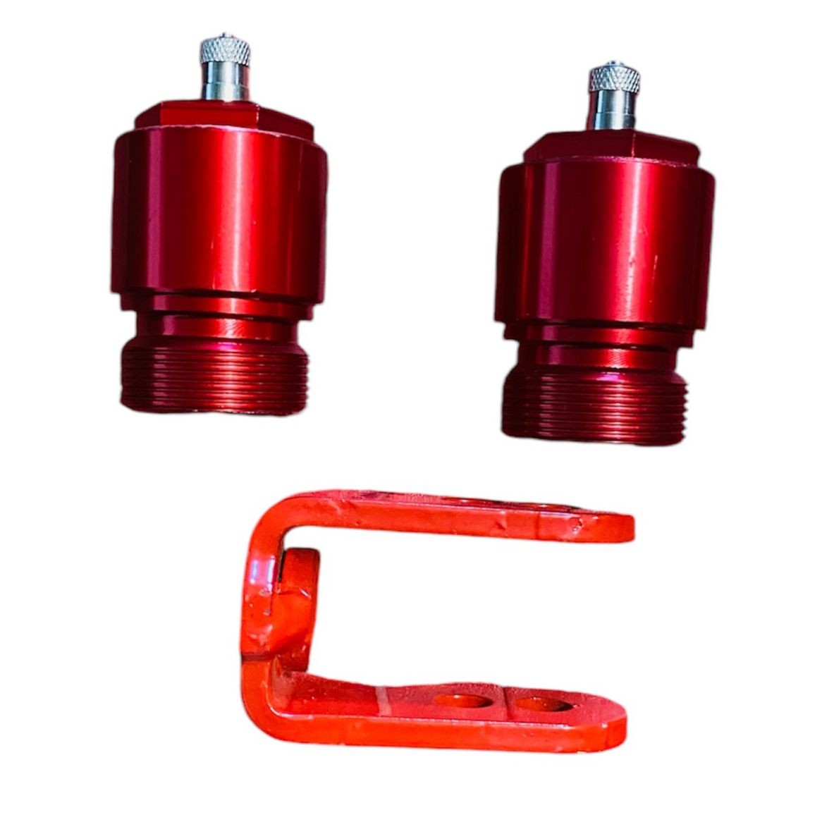 ALONGADOR SUSPENCION DELANTERO Y TRASERO CRF250F CRF300F XR250 ROJO