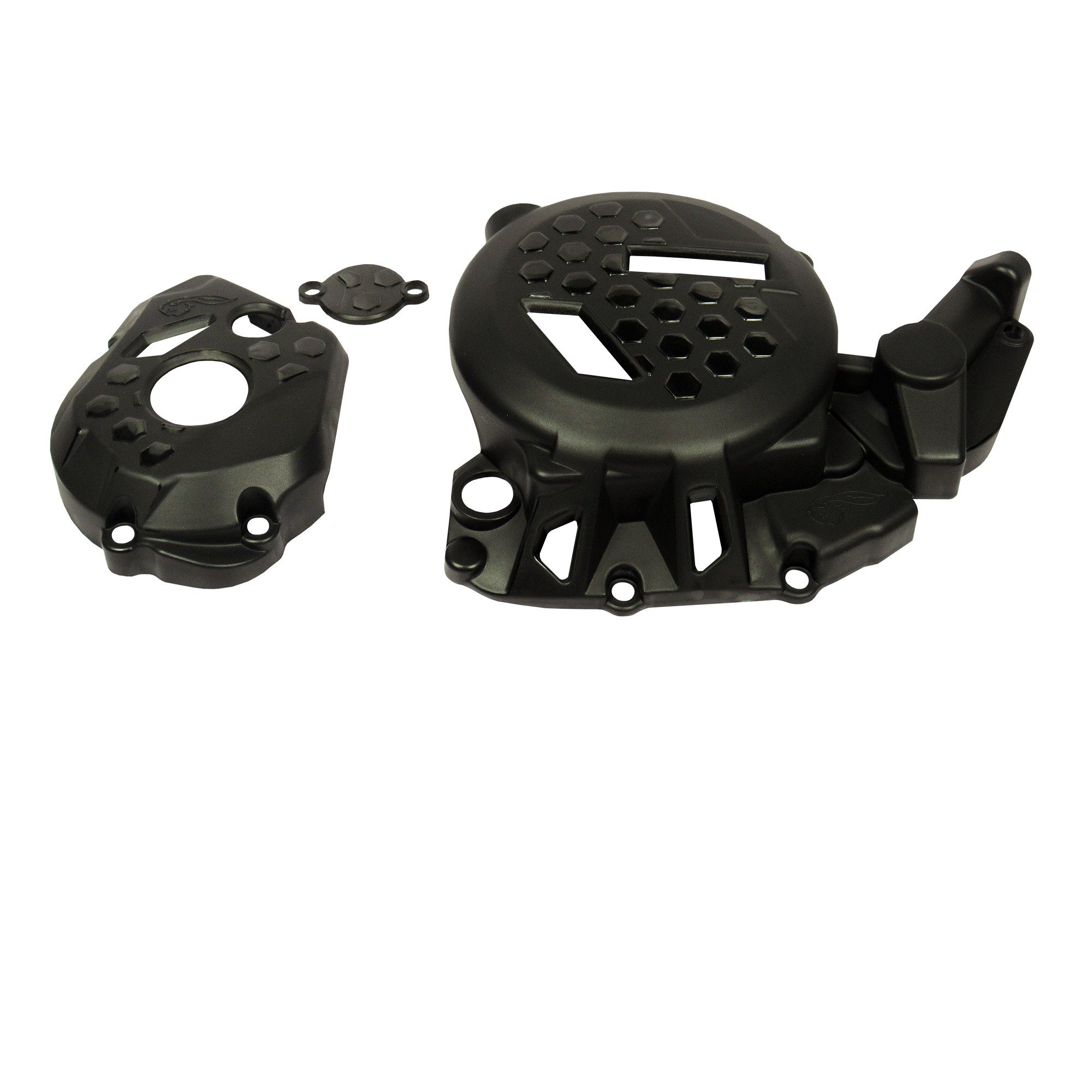 PROTECTOR COSTADO MOTOR KX250F 21-23 NEGRO