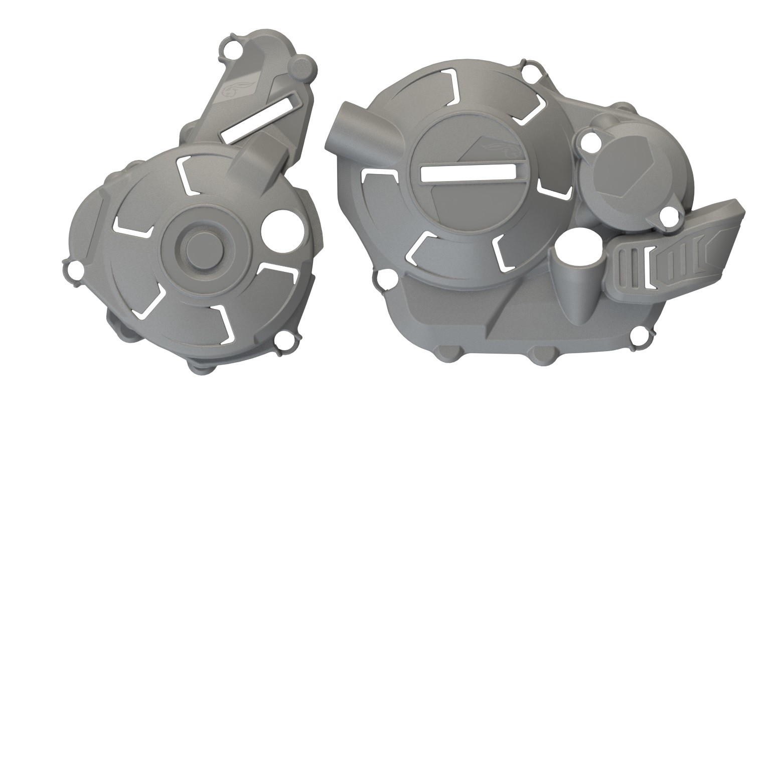 PROTECTOR COSTADO MOTOR CRF300F TORNADO300 GRIS
