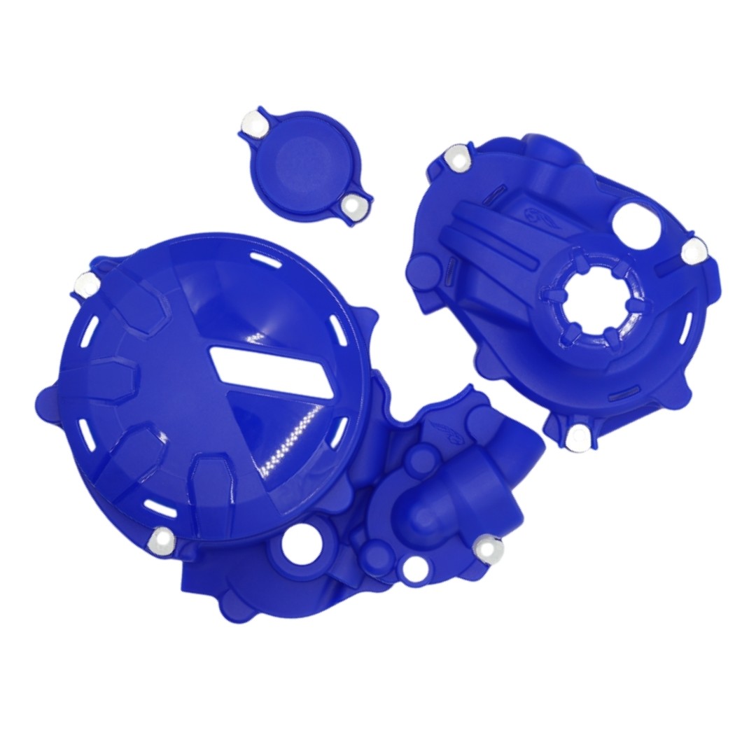 PROTECTOR COSTADO MOTOR YZ250F YZ250X WR250F AZUL